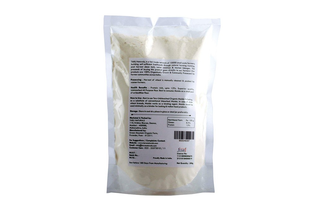 Taru Organic Maida    Pack  500 grams